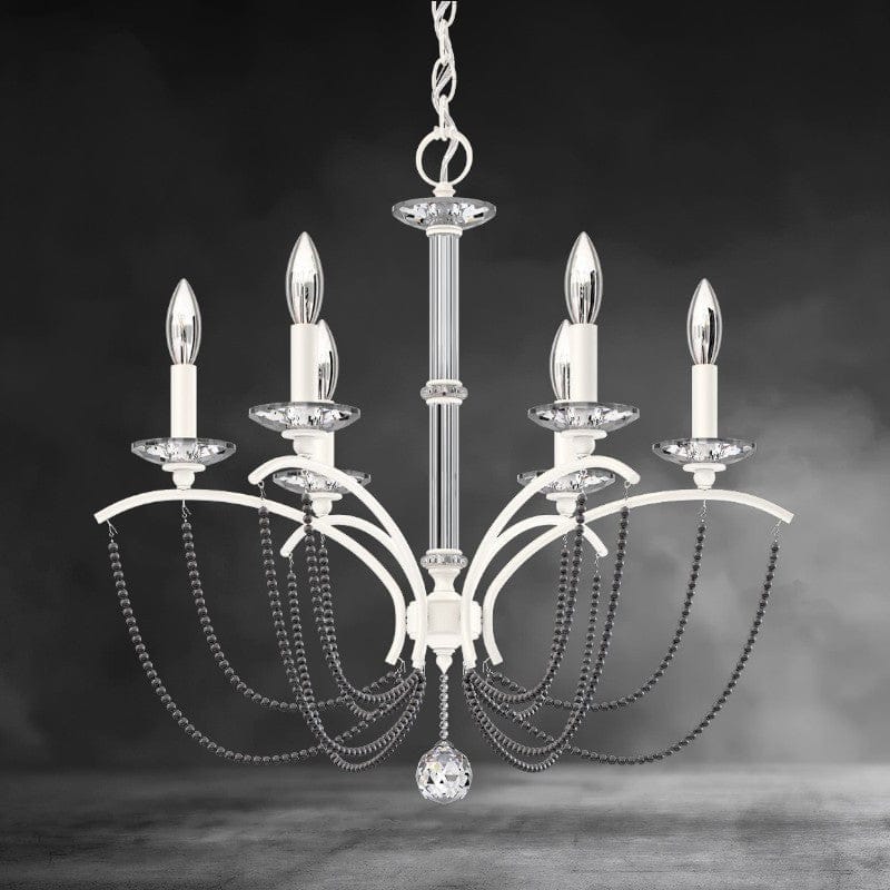 Priscilla Crystal Candlestick Chandelier 23"