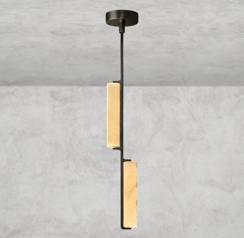 Audubon Alabaster Pendant