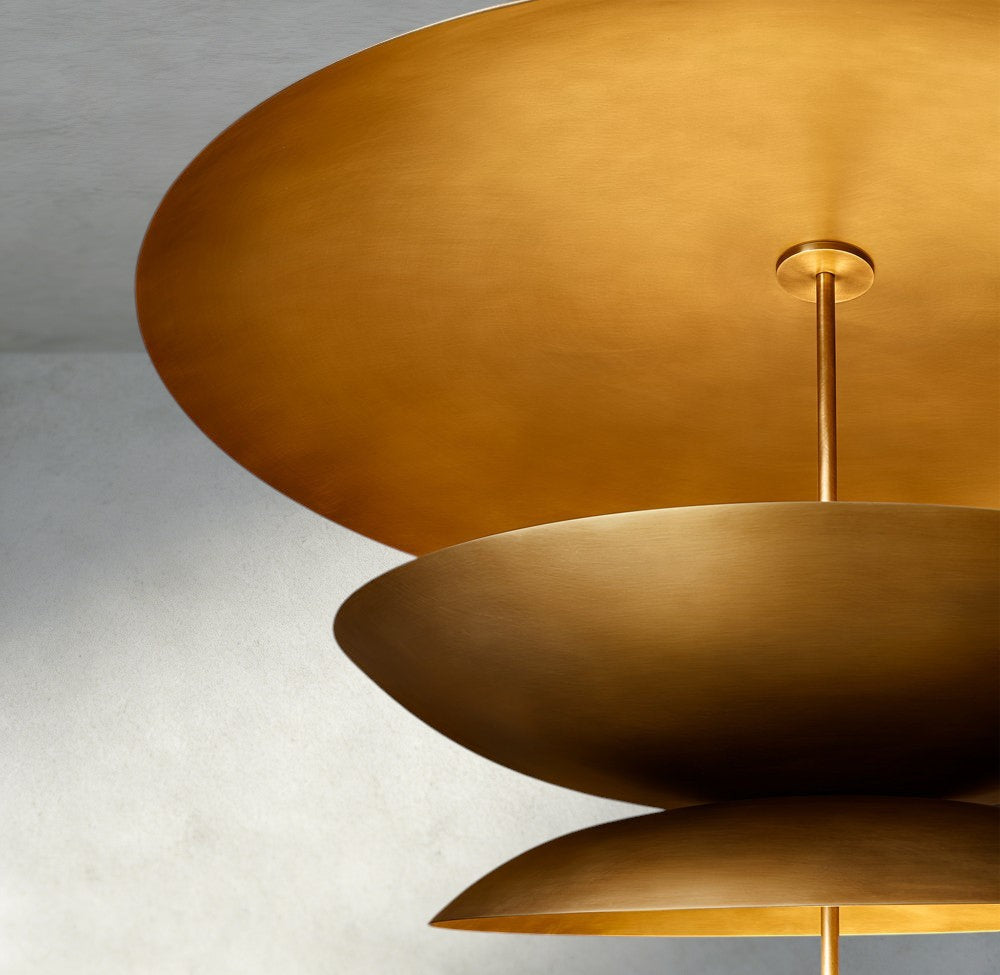 Cosmic Three-Tier Chandelier