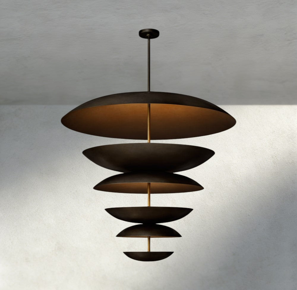 Cosmic Three-Tier Chandelier