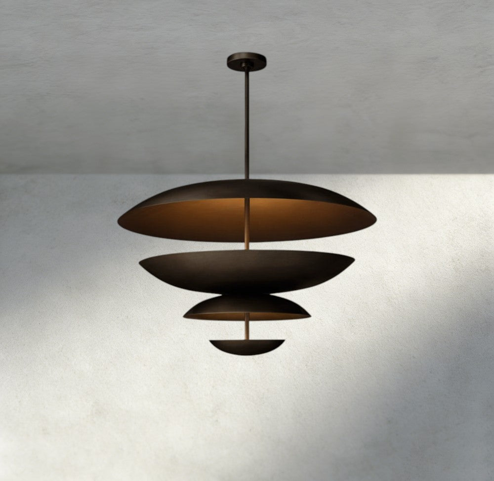Cosmic Two-Tier Chandelier