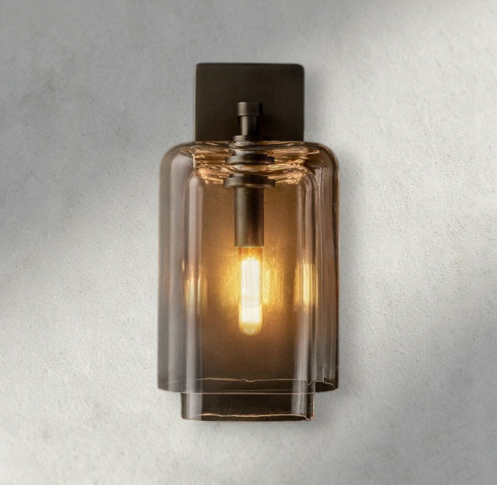 Lacour Clear Glass Sconce