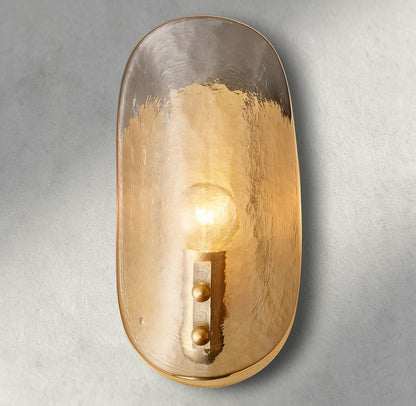Shell Smoke Glass Sconce