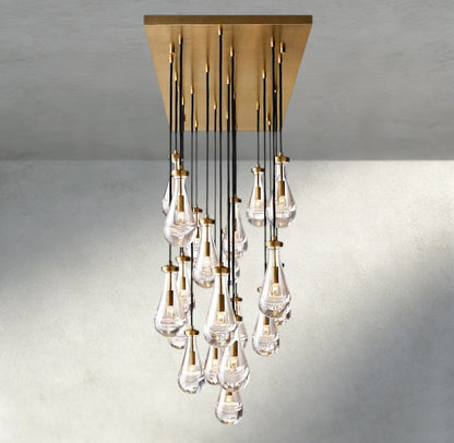 Rain Rectangular Chandelier 54", 72"
