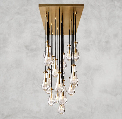 Rain Rectangular Chandelier 54", 72"