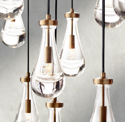 Rain Rectangular Chandelier 54", 72"