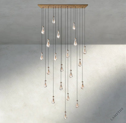 Rain Rectangular Chandelier 54", 72"
