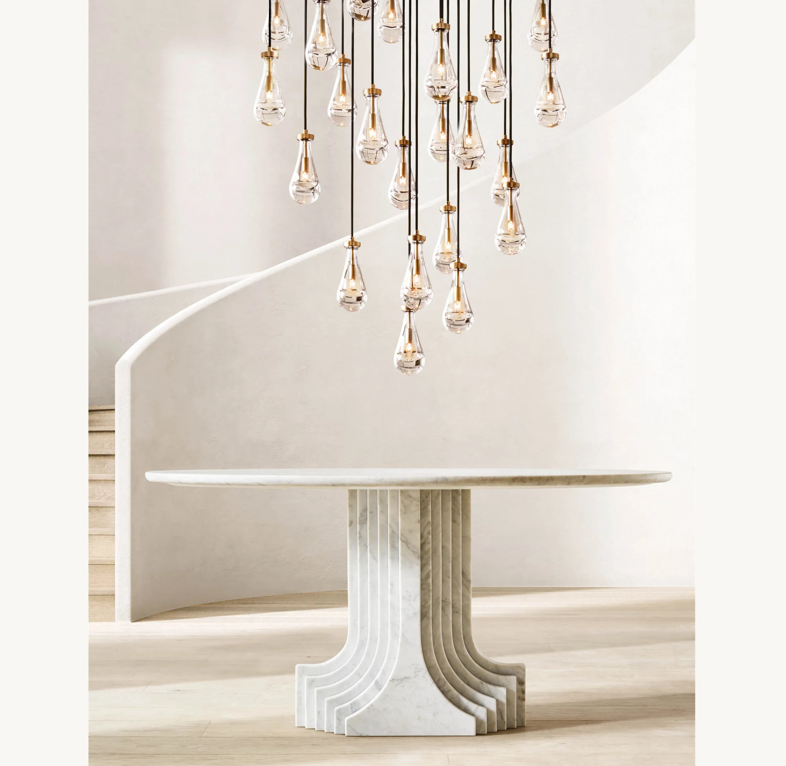 Rain Round Chandelier 18", 36", 47", 60"