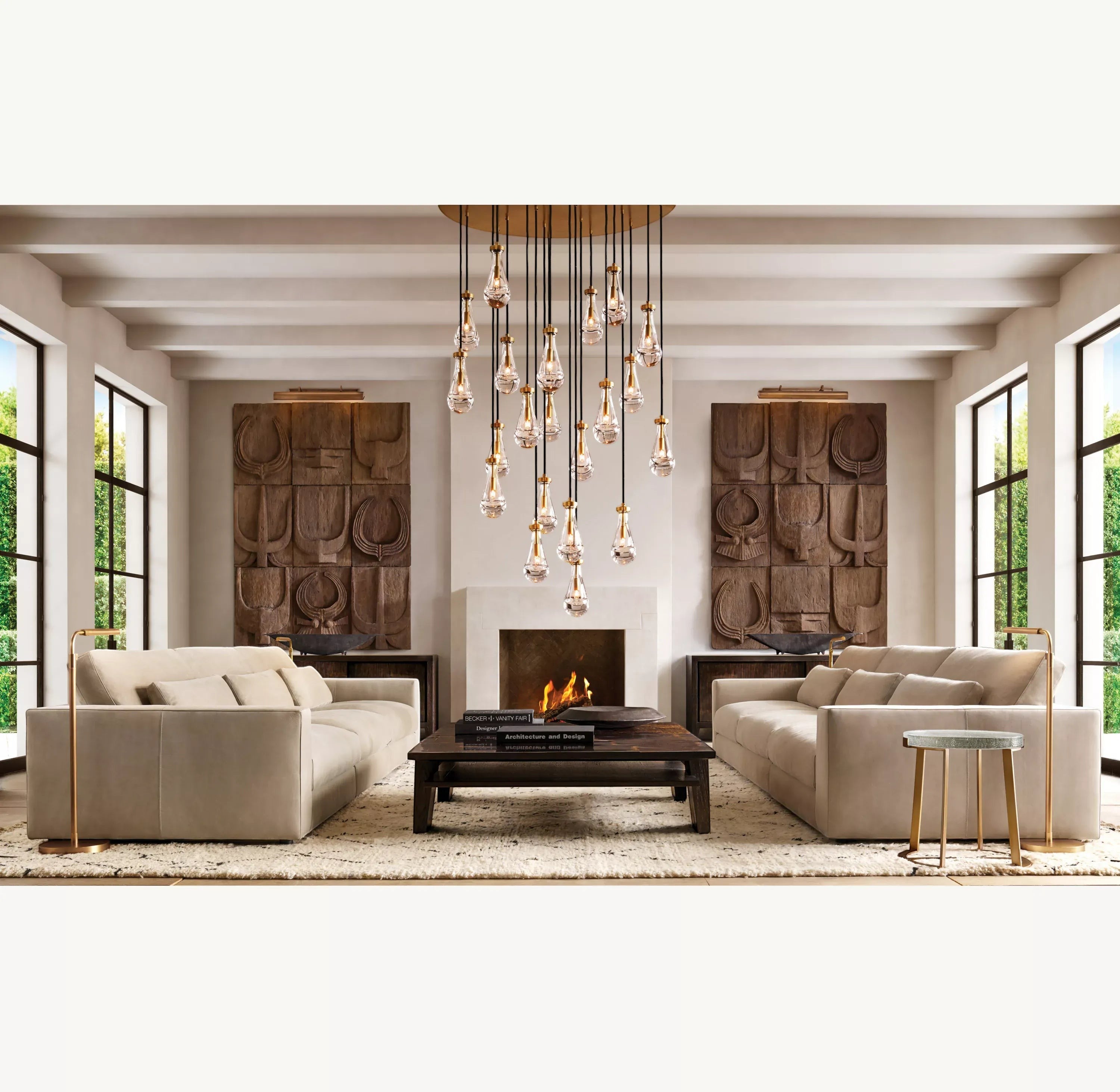 Rain Round Chandelier 18", 36", 47", 60"