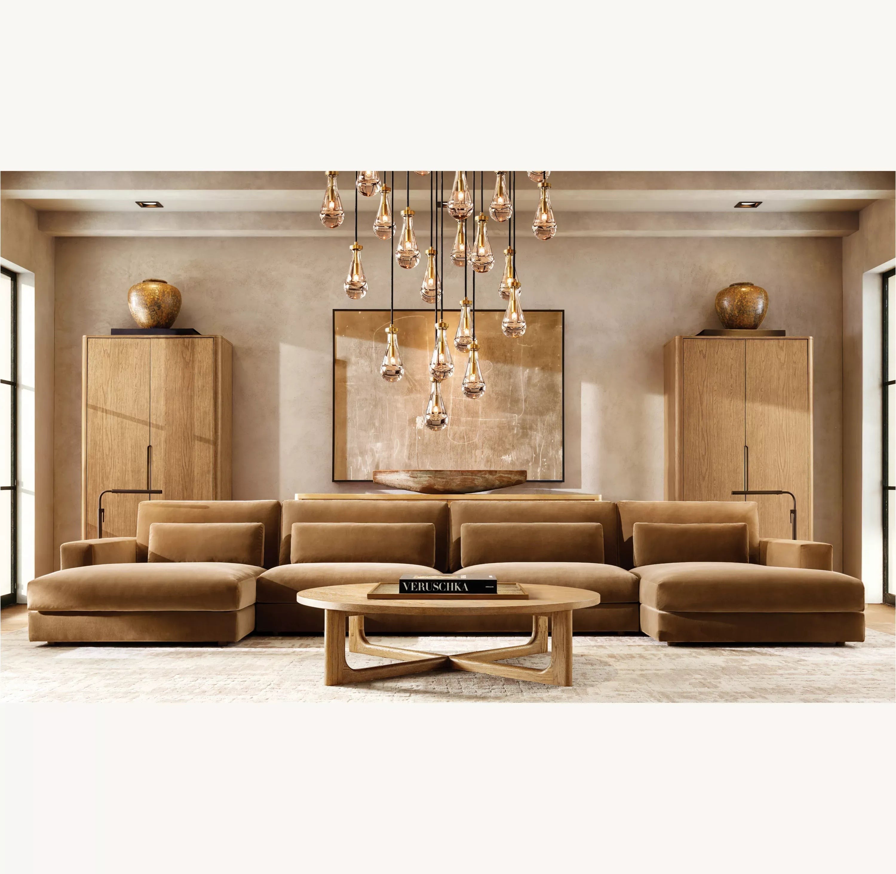 Rain Round Chandelier 18", 36", 47", 60"