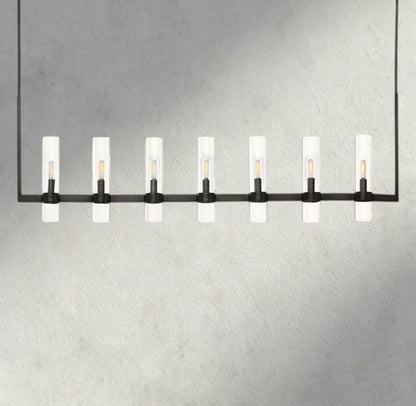 59" / Bronze Ravelle Linear Chandelier 59", 73"