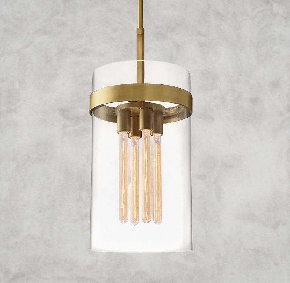 12" / Brass Ravelle Pendant 8", 10", 12"