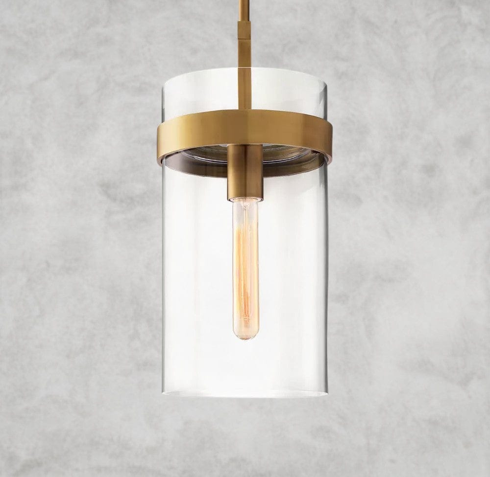 8" / Brass Ravelle Pendant 8", 10", 12"