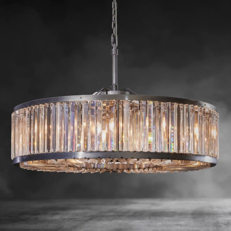 Small Rex Round Pendant