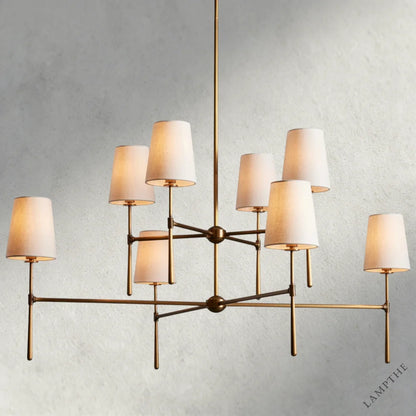 Brass Rhodes Chandelier