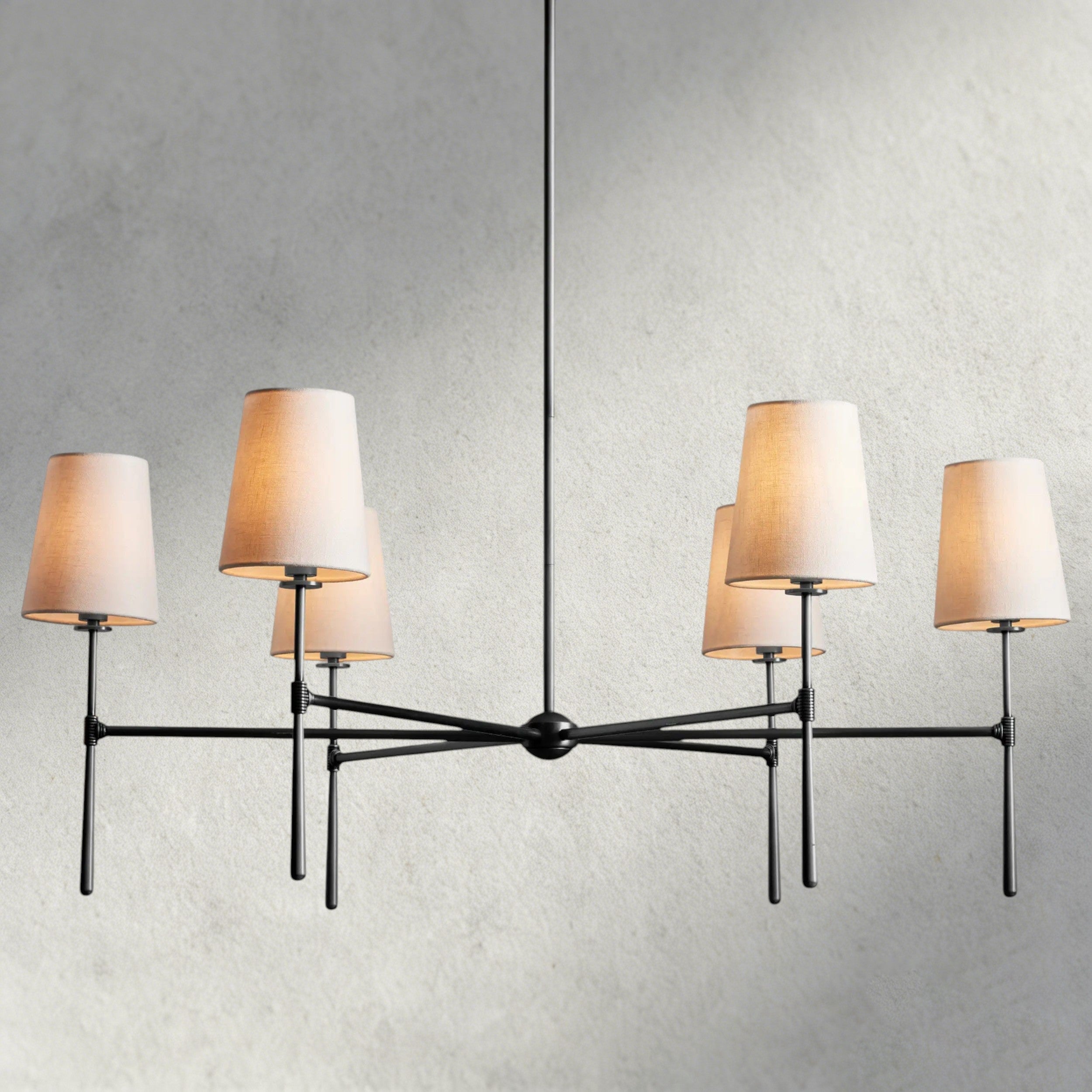 Bronze Rhodes Round Chandelier
