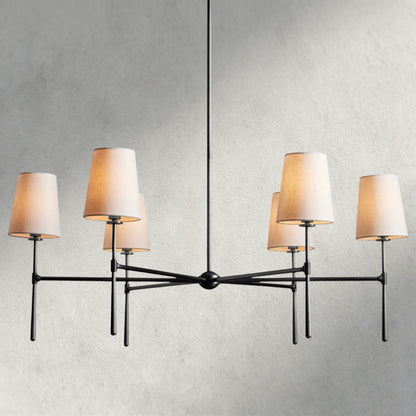 Bronze Rhodes Round Chandelier
