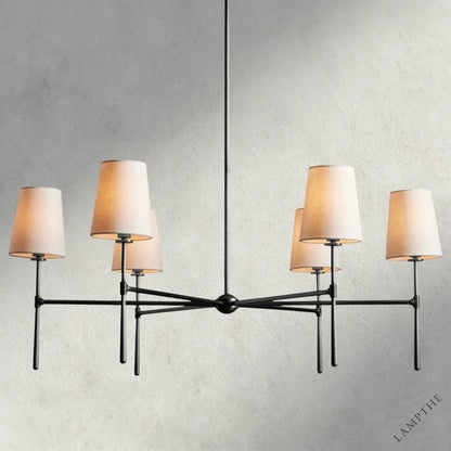 Bronze Rhodes Round Chandelier