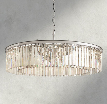 43" / Nickle Rhys Round Chandelier 32", 43"