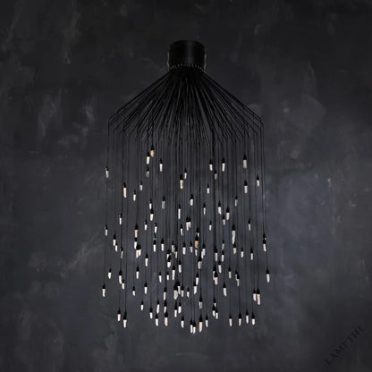 Rock Crystal Rain Large Flushmount