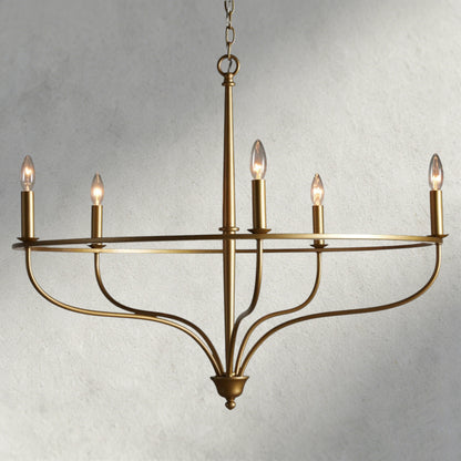 Brass Rosalind Chandelier