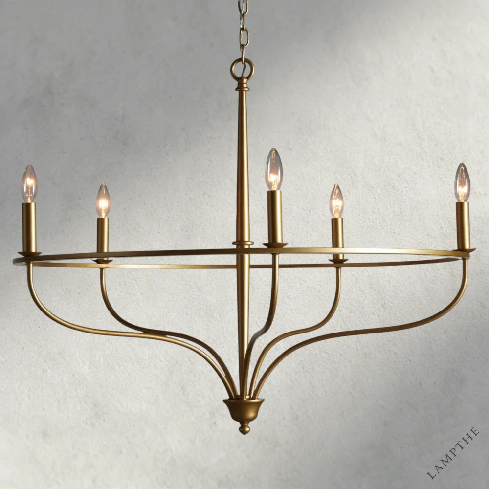 Brass Rosalind Chandelier