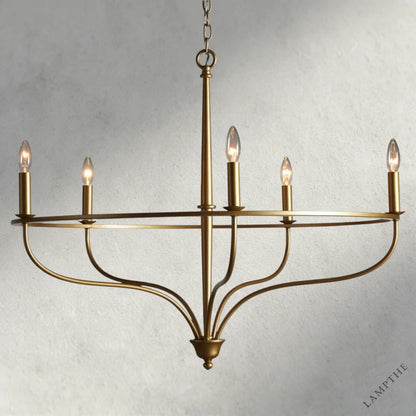 Brass Rosalind Chandelier