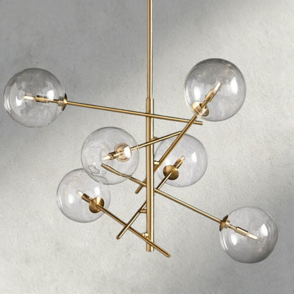 Brass Roscoe Chandelier