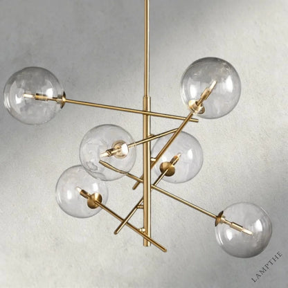 Brass Roscoe Chandelier