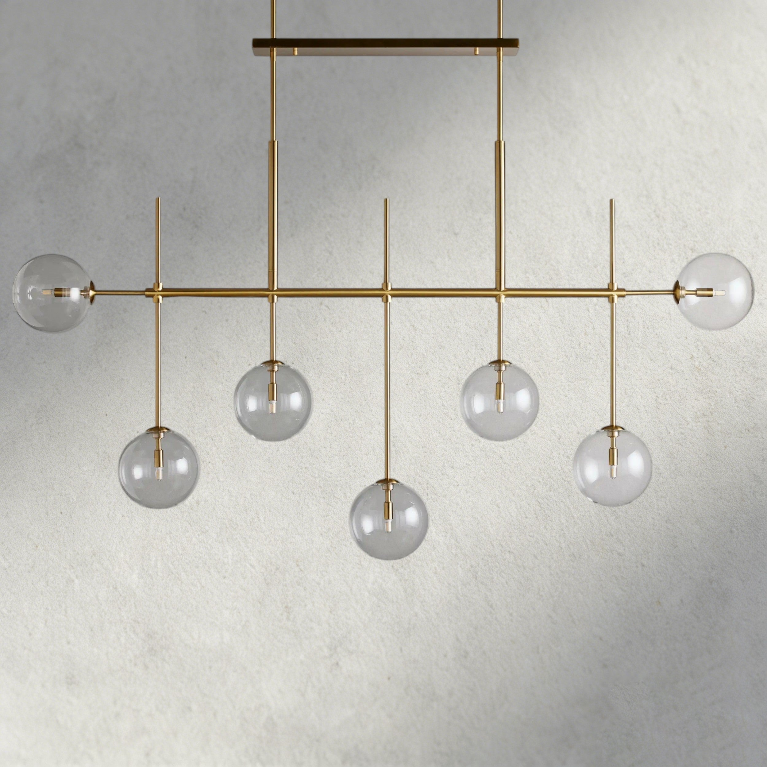 Roscoe Linear Chandelier 60“, 72”