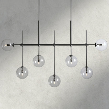 60" / Bronze Roscoe Linear Chandelier 60“, 72”