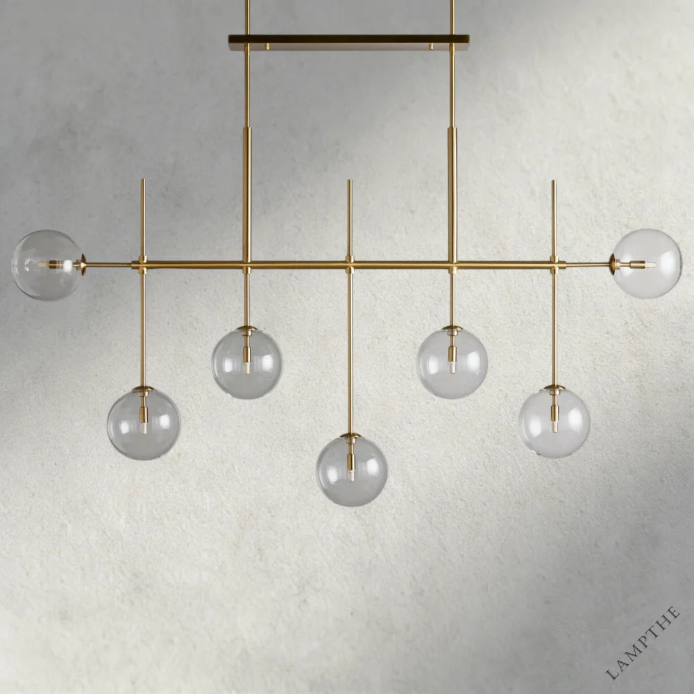Roscoe Linear Chandelier 60“, 72”