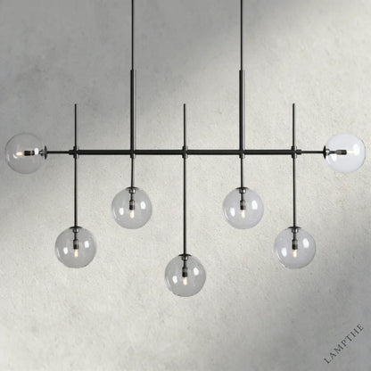 60" / Bronze Roscoe Linear Chandelier 60“, 72”