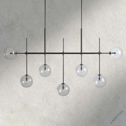72" / Bronze Roscoe Linear Chandelier 60“, 72”