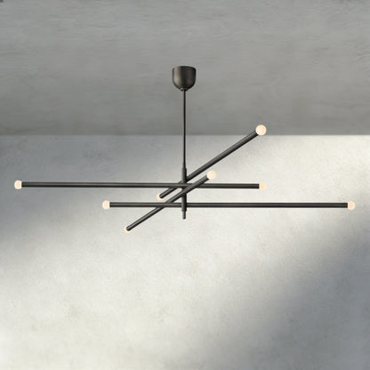 68" / Bronze ROUSSEAU 8-LIGHT MOBILE ORB CHANDELIER 53", 68"
