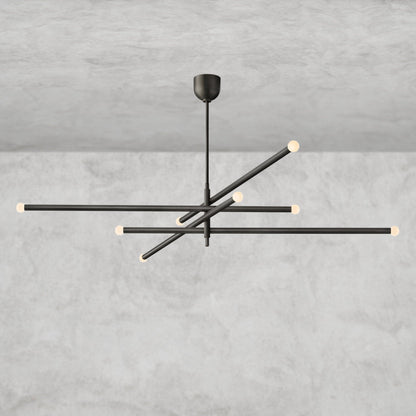 68" / Bronze ROUSSEAU 8-LIGHT MOBILE ORB CHANDELIER 53", 68"