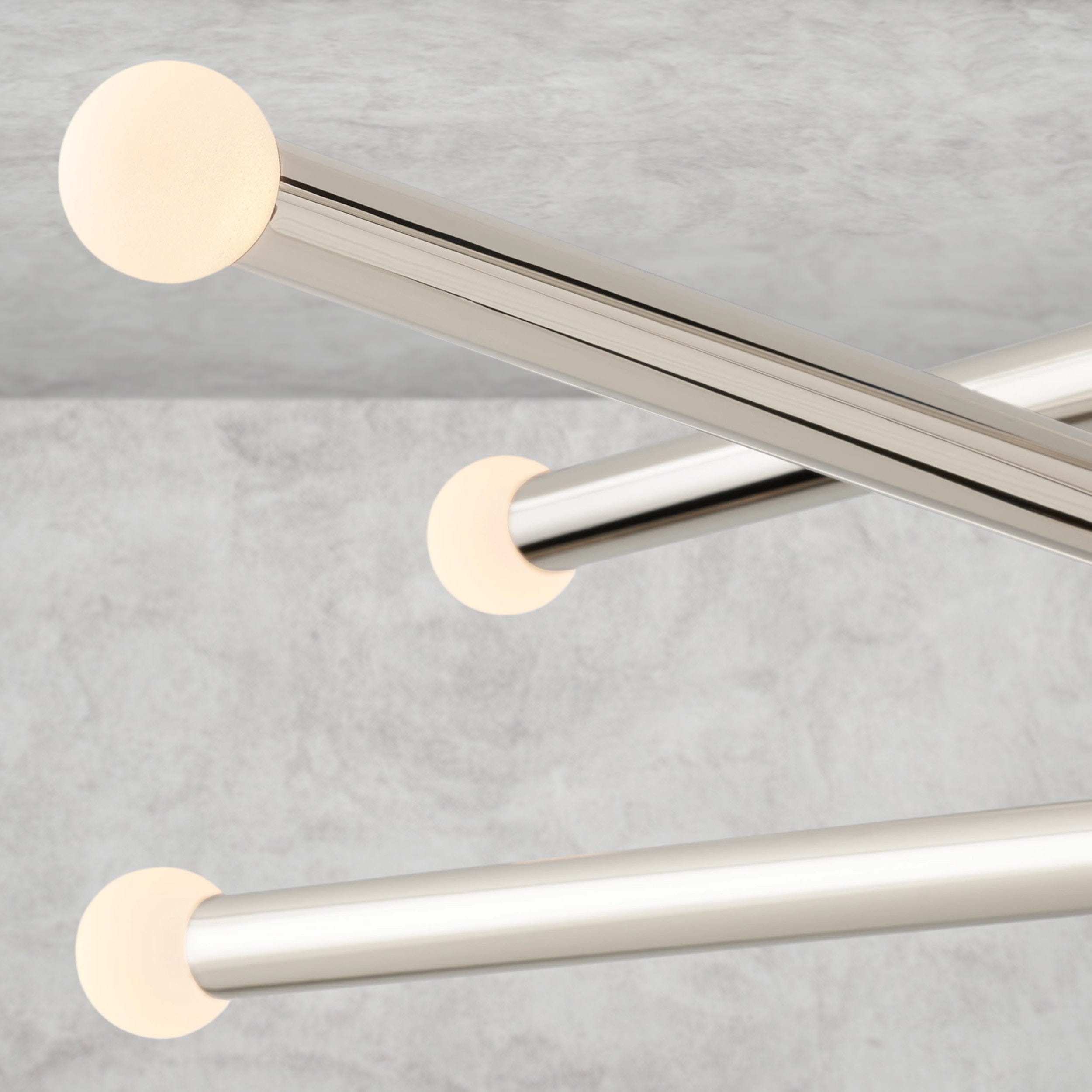 ROUSSEAU 8-LIGHT MOBILE ORB CHANDELIER 53", 68"