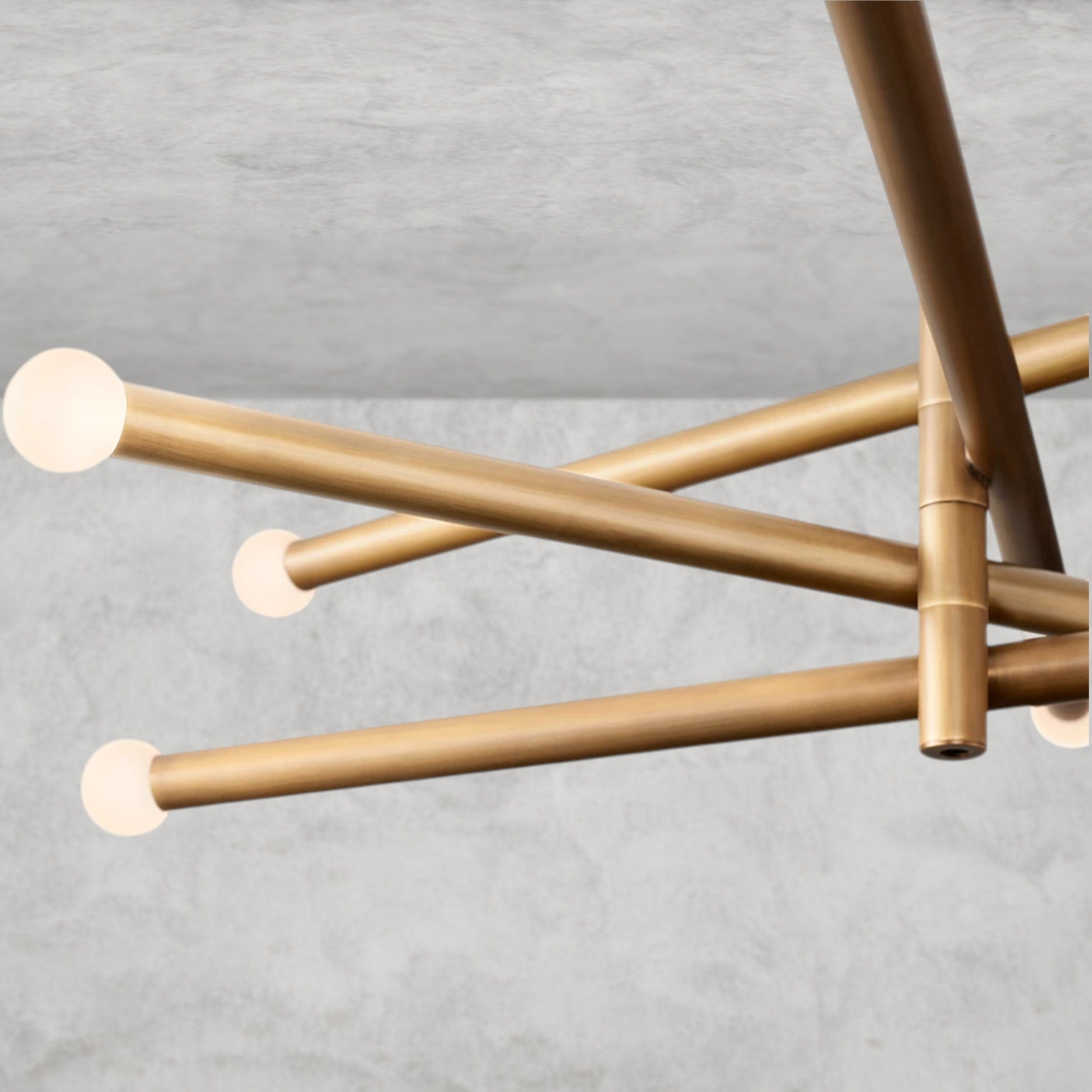 ROUSSEAU 8-LIGHT MOBILE ORB CHANDELIER 53", 68"