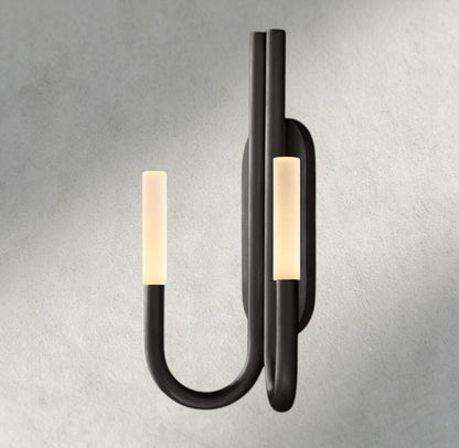 Bronze ROUSSEAU DOUBLE SCONCE