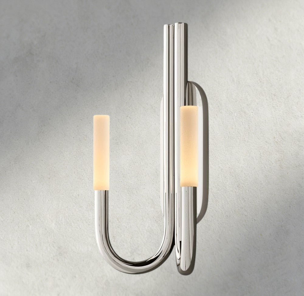 Nickle ROUSSEAU DOUBLE SCONCE