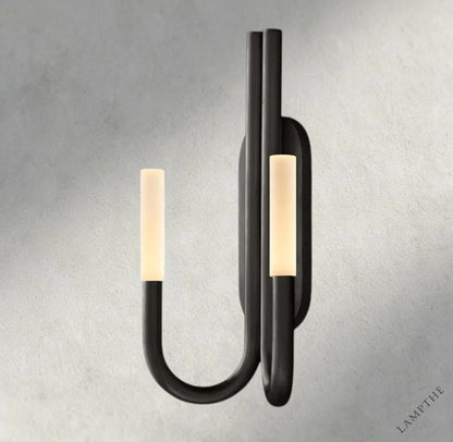 Bronze ROUSSEAU DOUBLE SCONCE