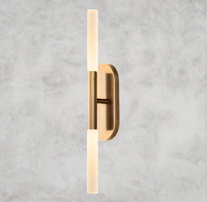 Brass Rousseau Linear Sconce