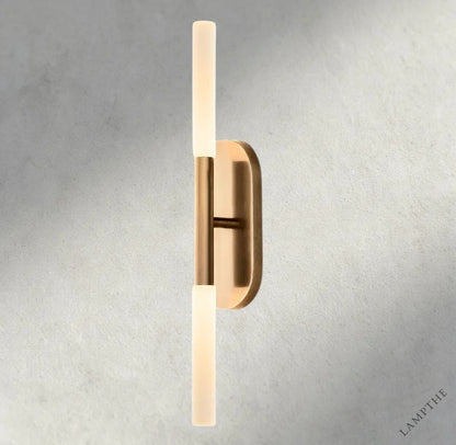 Brass Rousseau Linear Sconce