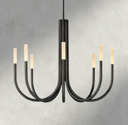 38" / Bronze Rousseau Round Chandelier 38", 50"