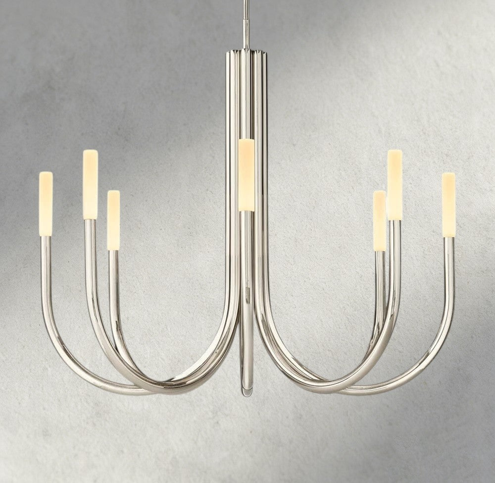 38" / Nickle Rousseau Round Chandelier 38", 50"