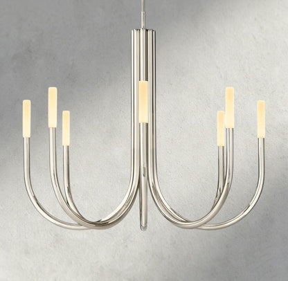 38" / Nickle Rousseau Round Chandelier 38", 50"