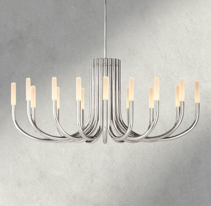 50" / Nickle Rousseau Round Chandelier 38", 50"