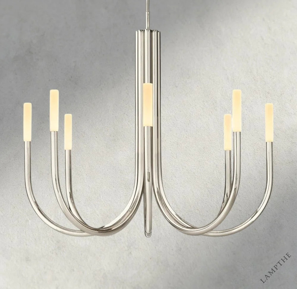 38" / Nickle Rousseau Round Chandelier 38", 50"