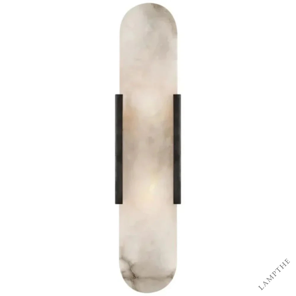 Rowan Modern Alabaster Wall Sconce 20"H, 28"H