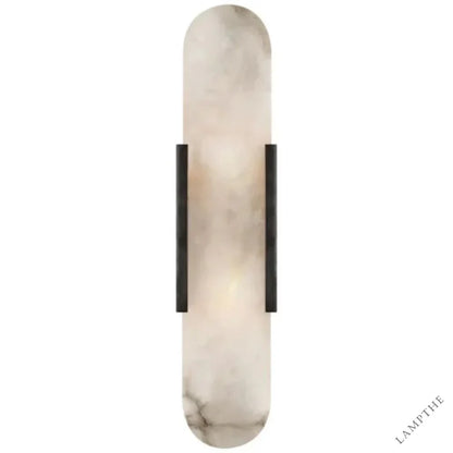 Rowan Modern Alabaster Wall Sconce 20"H, 28"H